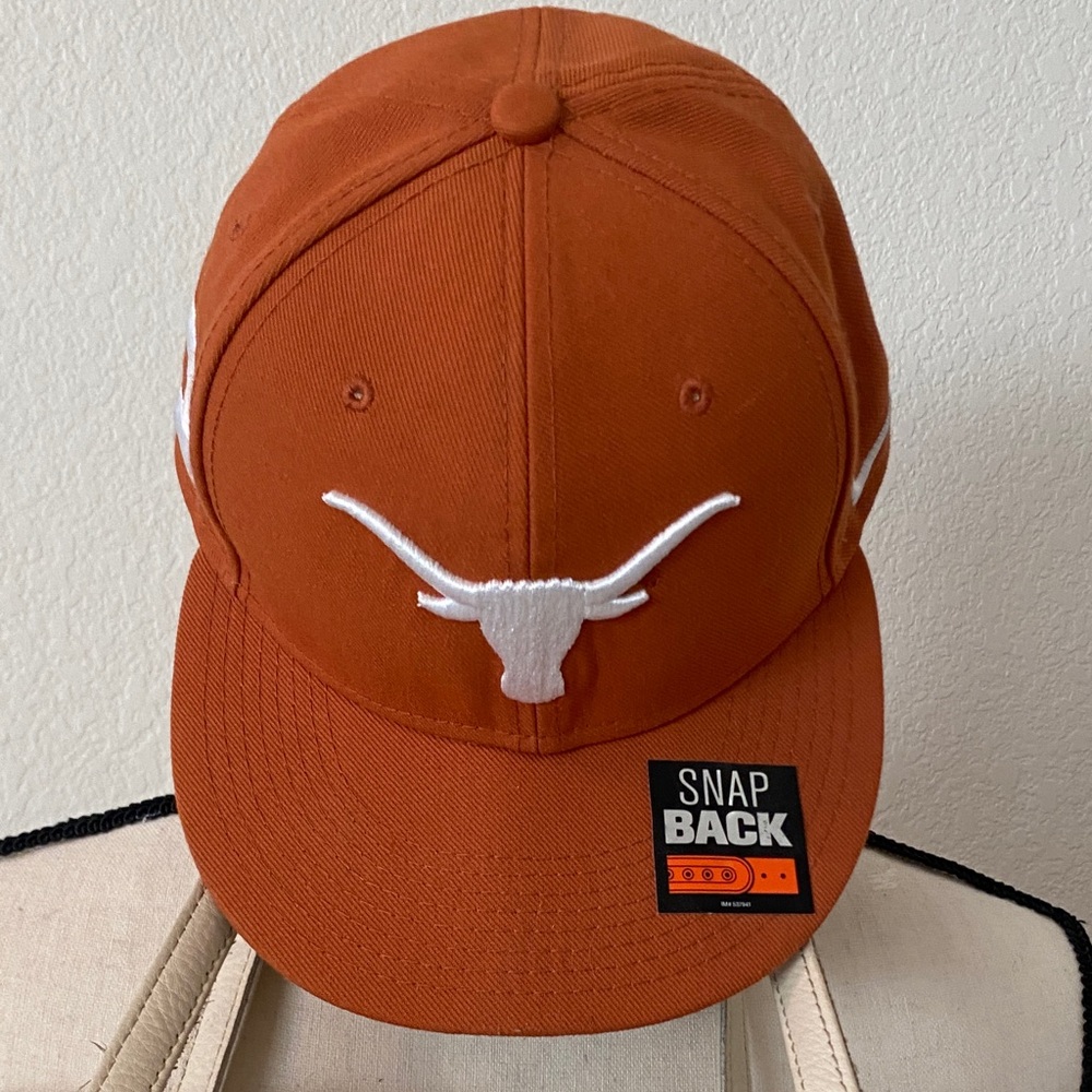 Nike Orange and Gray Sports Cap